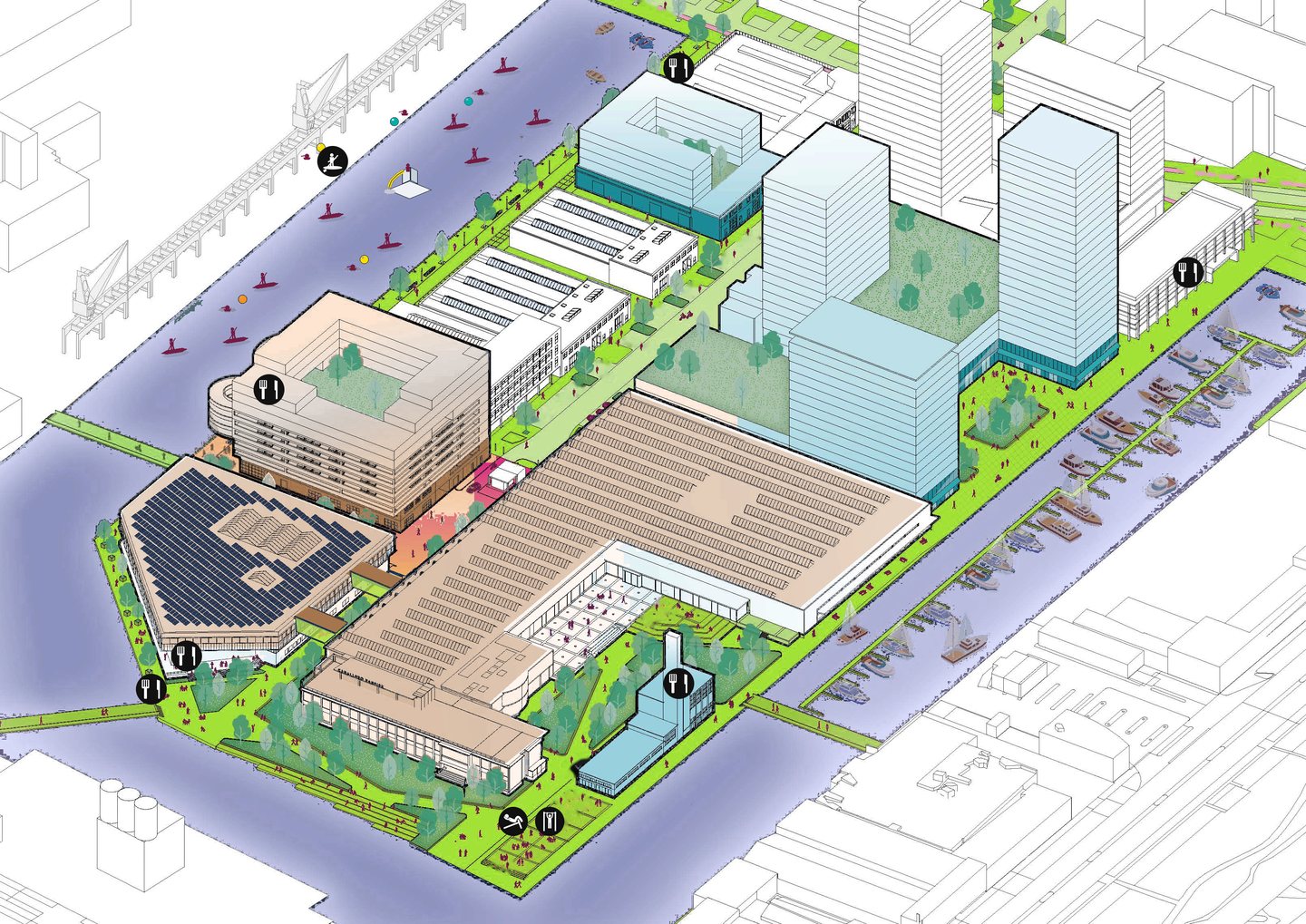 Binckhaven Impact Campus - future vision render